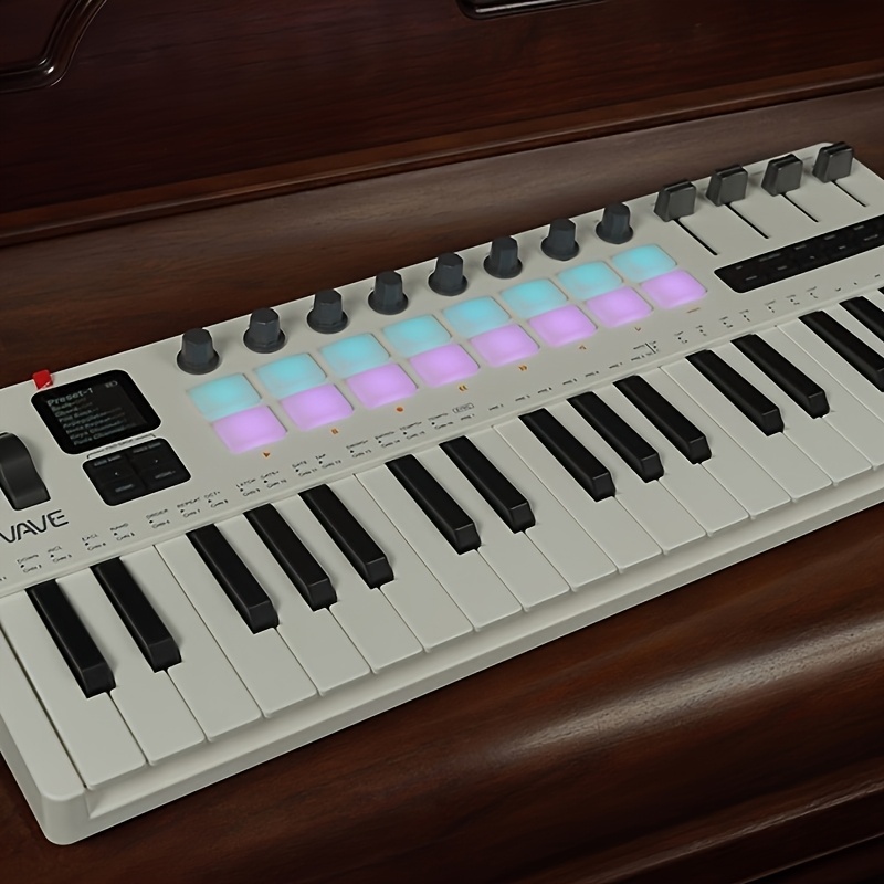 M-VAVE SMK37PRO 37 Key Bluetoo - Midi Controller Pad 评论和价格