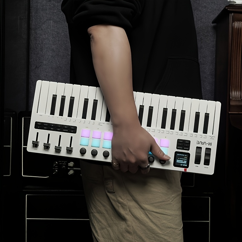 M-VAVE SMK37PRO 37 Key Bluetoo - Midi Controller Pad 评论和价格