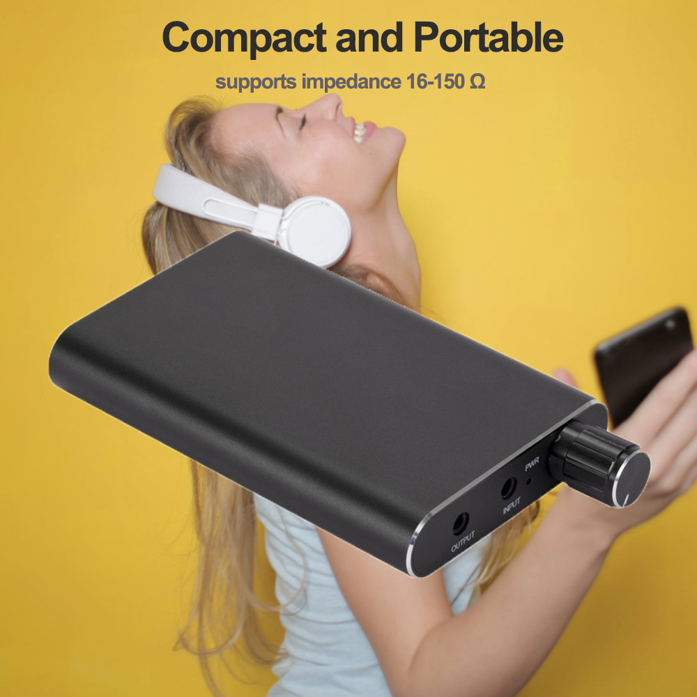 Headphone Amplifier 3.5mm Jack - Audio Without Music 评论和价格